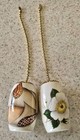 2 Vintage Porcelain Ceramic Fan/Light Fixture Pulls