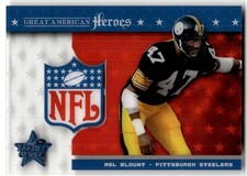 2003 Leaf Rookies & Stars Mel Blount Great American Heroes #/1325 #GAH-3