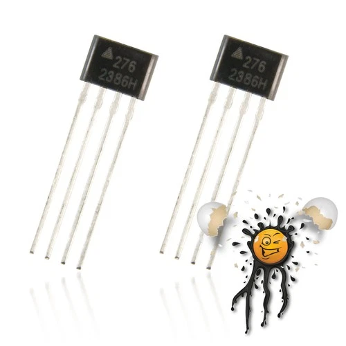 2 x HAL276 AH276 Hall Sensor TO-94 Hall Effect Sensor