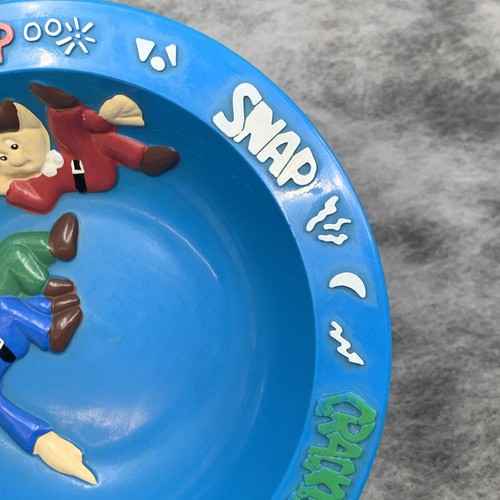 Vintage Collectable Kellogg's Snap Crackle Pop Plastic Bowl. 1994 by Croco - Picture 10 of 12