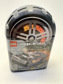 LEGO Racers 8643 Power Cruiser Garage NEW Sealed 2005 Tire Case