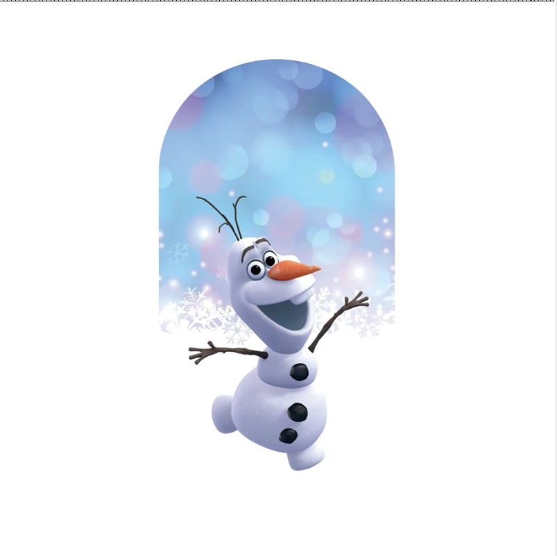 Arco de princesa congelada telón de fondo cubierta niñas fiesta de cumpleaños foto fondo utilería Foto 4 de 4