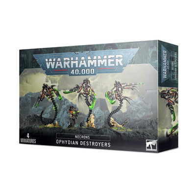 Games Workshop - Warhammer 40000 - Necrons Ophydian Destroyers Black