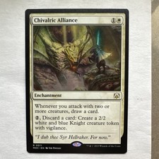Wizards Chivalric Alliance - March of the Machine Rare Enchantment White 011