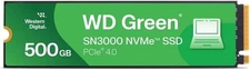 WD Green SN3000 500GB NVMe Gen4 PCIe, M.2 2280 Internal SSD WDS500G4G0E