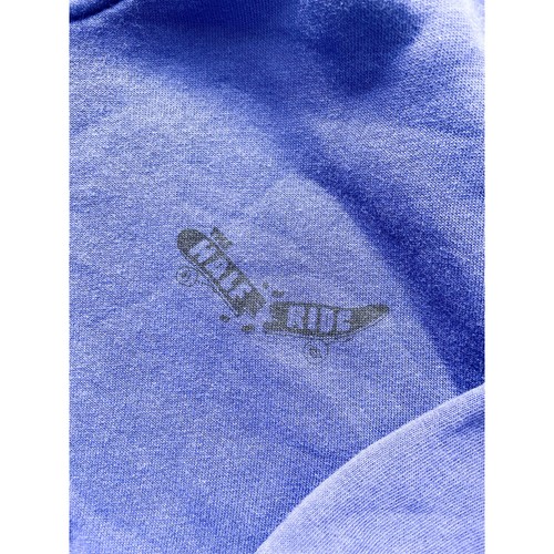 Boys Zara Blue Skateboard Hooded Sweatshirt Size 6 - Picture 3 of 4