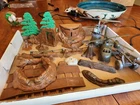 Large lot Marx & T. Cohn Batteground Terrain Accessories