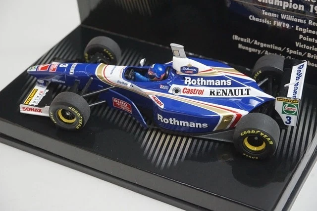 1:43 MINICHAMPS 436970003 Williams Renault FW19 World Champion 1997 #3 Rothmans - Image 2 of 4