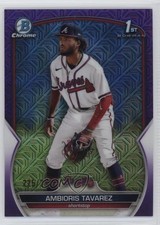 2023 Bowman Chrome Prospects Mega Box Purple Mojo Refractor Ambioris Tavarez 2y0