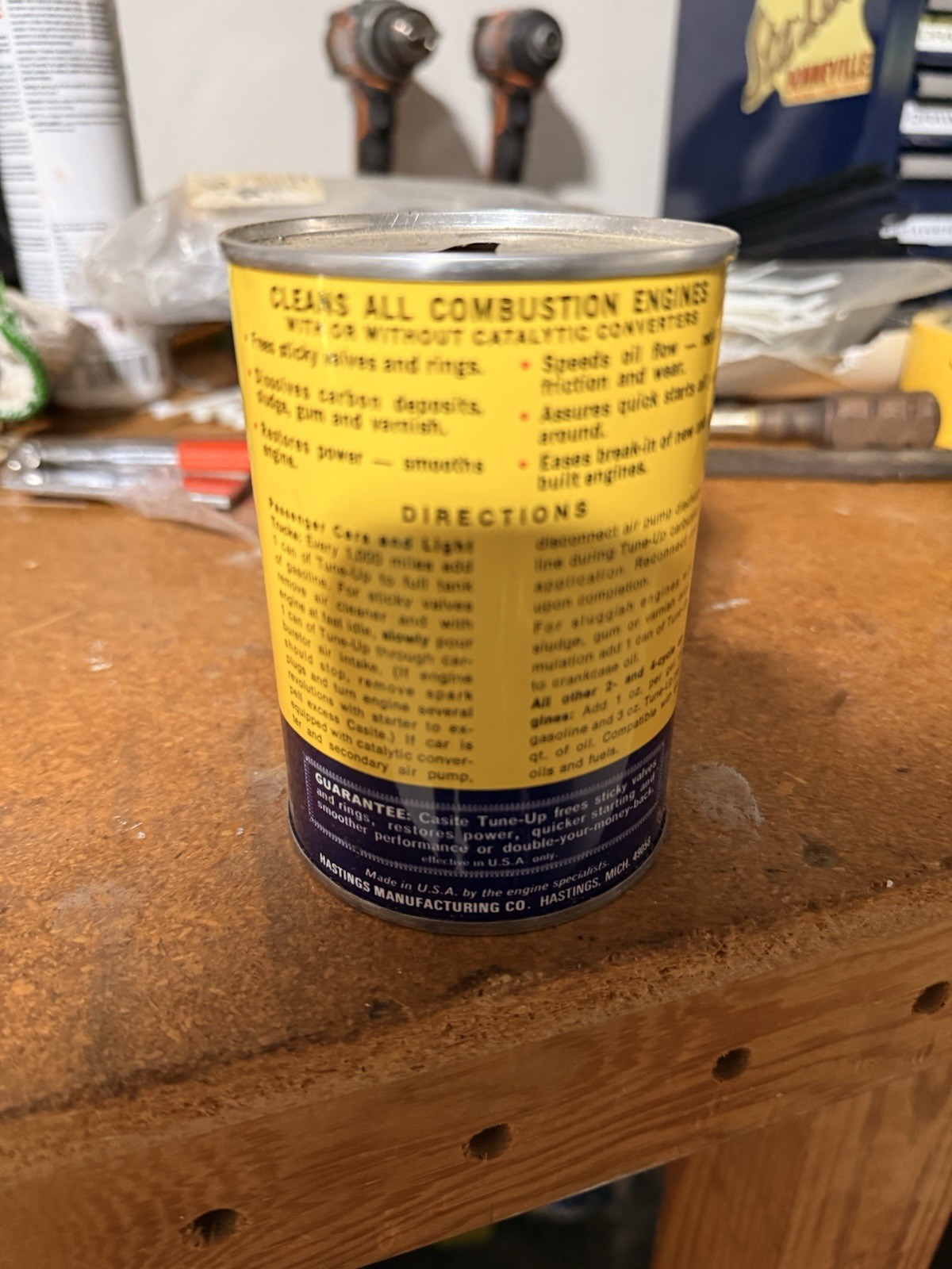 Casite Engine Tune-Up Can