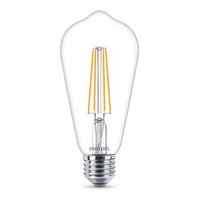 Philips Led Filament Lampe ST64 Edison 4,3W = 40W E27 Retro 470Lm Warmweiß 2700K