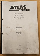 Ersatzteilliste / Parts List Radlader Atlas Terex AL 80