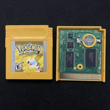 Pokemon Yellow Version Special Pikachu Edition for Nintendo Gameboy - Authentic