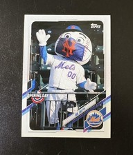 2021 Topps Opening Day # M-3 - Mr. Met - New York Mets
