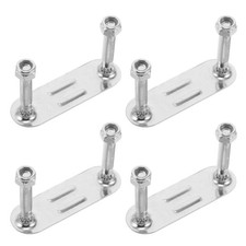  4-teiliges Rollschuhhalterungs-Set: Metall-R...