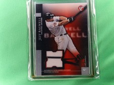 2005 Topps Platinum Jeff Bagwell Astros Jersey GU 309/500