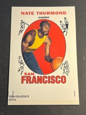 Box 18: 1996-97 Topps Rookie Card Reprint RC Nate Thurmond UNCUT BOTTOM. rookie card picture