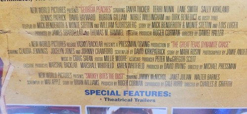 Georgia Peaches/Great Texas Dynamite Chase/Smokey Bites The Dust (DVD) NEW - Picture 4 of 10