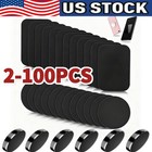 2-100 Magnetic Metal Plates Adhesive Sticker Replace For Car Phone Holder Lot