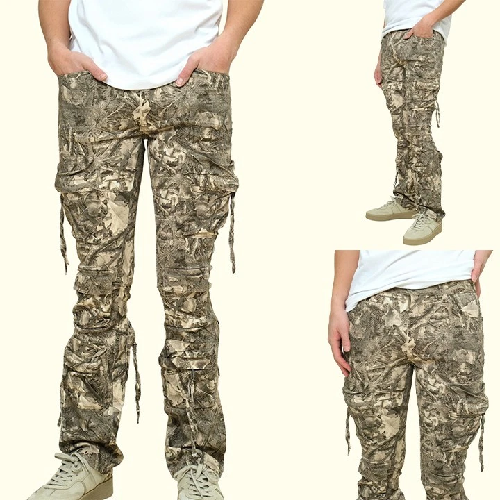 KLOUD9 Men's Twill Stacked W/Multi Cargo Pocket Pants P25176