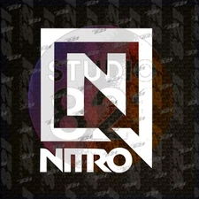 NITRO Pop Art Sizes and colors Vinyl Decal Sticker CLASSIC style game