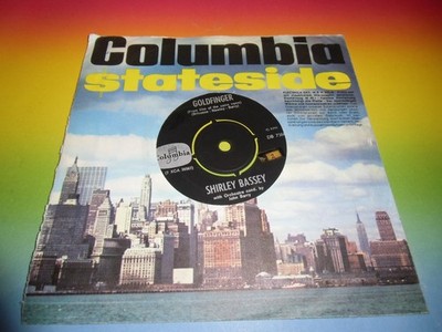 Shirley Bassey - Goldfinger James Bond 007 *1964*US*TOP SOUL*FUNK *SOUNDTRACK 7''