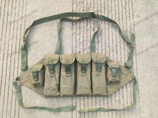 RARE SR Buckle  7.62 Mag Ammo Pouch Chinese Military Type 81 Chest Rig Bandolier