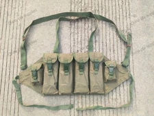 RARE SR Buckle  7.62 Mag Ammo Pouch Chinese Military Type 81 Chest Rig Bandolier