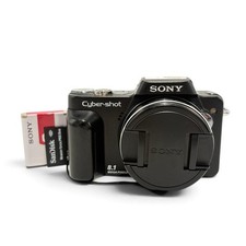 SONY Cyber-shot DSC-H10 Black 8.1MP 10x Optical Zoom Tested Working From Japan