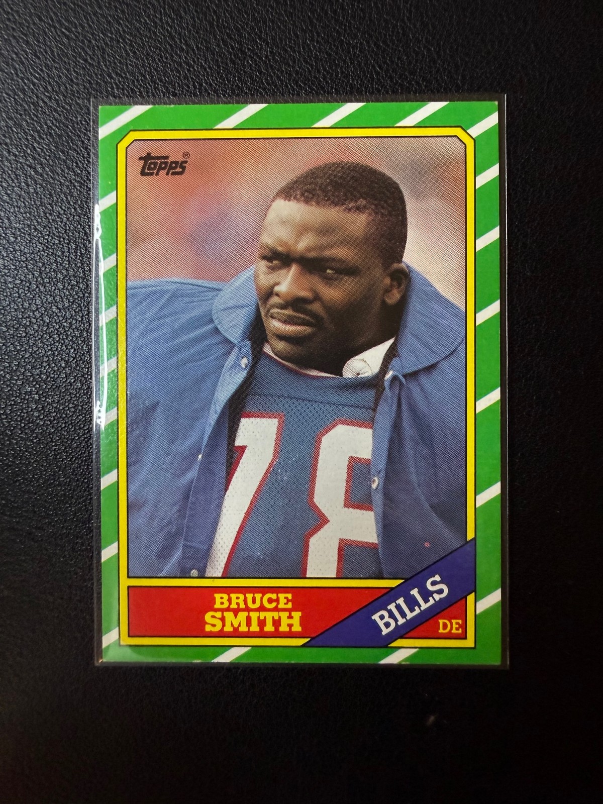 1986 Topps #389 Bruce Smith