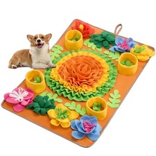 Avont Snuffle Mat for Dogs, Sniff Activity Interactive Sniffing Floral