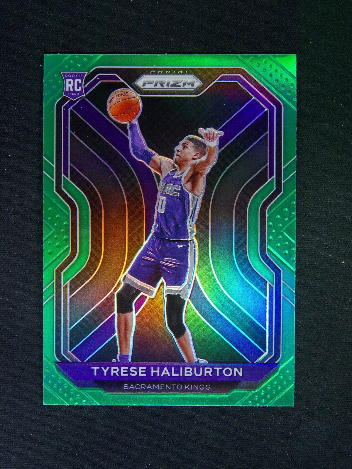 2020-21 Panini Prizm Tyrese Haliburton #262 RC Rookie Green