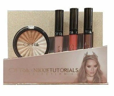 OFRA Cosmetics NikkieTutorials 4 Piece Collection Highlighter Lipsticks NO Rules
