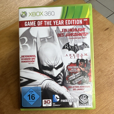 microsoft xbox 360 Batman: Arkham City Game of the Year Edition Action USK 16