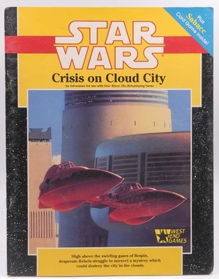 Crisis on Cloud City (Star Wars RPG) Christopher Kubasik West End Games, Star Wa
