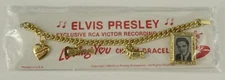 Vintage Costume Jewelry MINT GP Elvis Presley 1956 Loving You Charm Bracelet