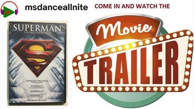 Superman: 5-Film Collection I,II,III,IV,Returns (DVD,2013,Deluxe Ed,Widescreen)
