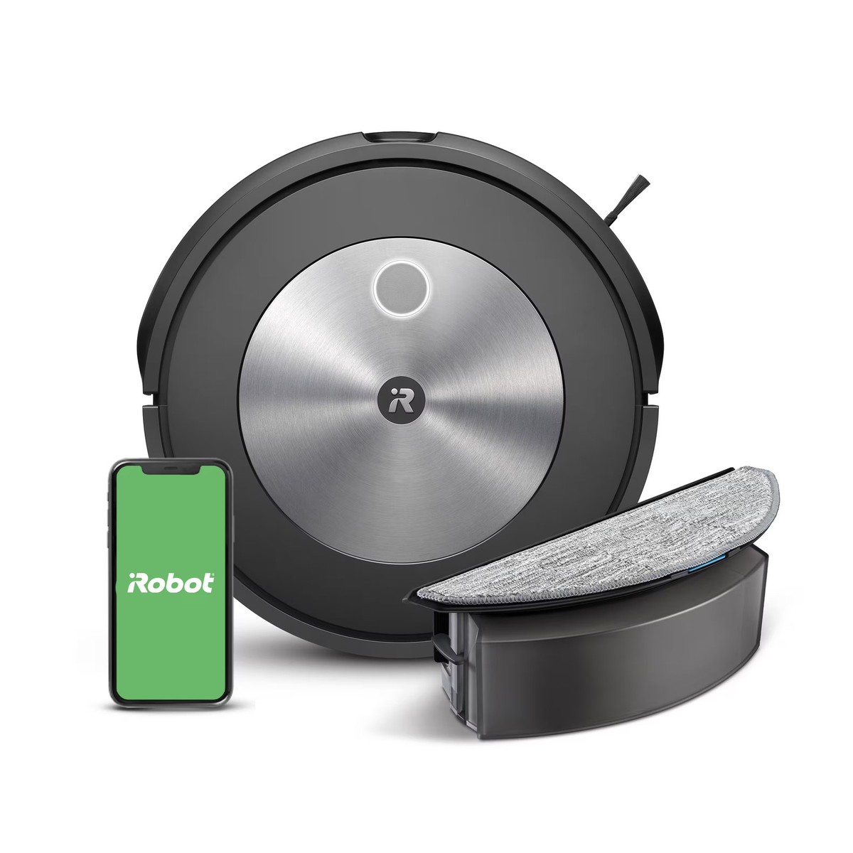 iRobot - Roomba Combo j5 Robot Vacuum and Mop - Graphite | eBay