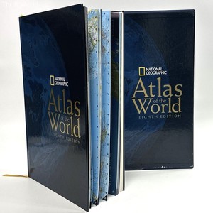 National Geographic Atlas of the World Eighth Edition Large Hardcover Map Book