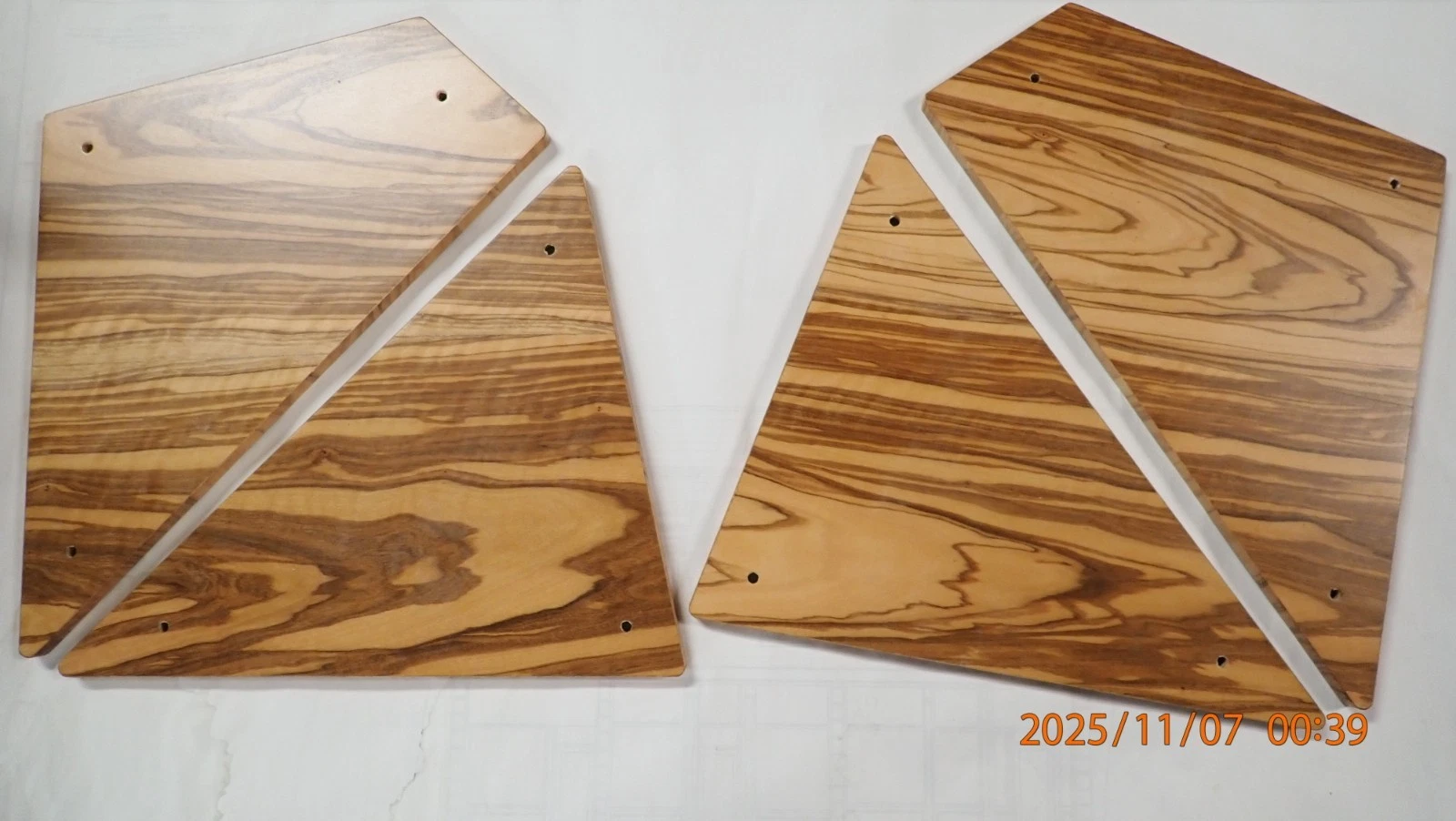 ACS Advanced Coffee Solutions Vostok Espresso Machine Olive Wood Panels