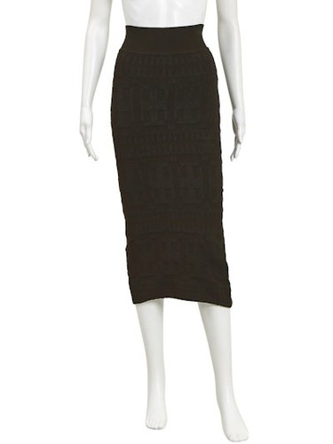 SCANLAN THEODORE Green Textured Skirt AU 6 - Used Good Condition - Picture 1 of 3
