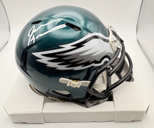 JEVON KEARSE SIGNED MINI HELMET - Riddell Speed (JSA) NFL Philadelphia Eagle