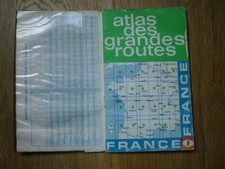 ATLAS DES GRANDES ROUTES  FRANCE  PARIS GRANDES VILLES 32 pages Avec distance