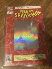 Web of Spider-man (1985) #90 NM Hologram Cover