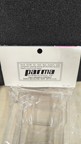Parma vintage slot car 1/32 clear lexan body shell '73 Corvette 873 - Picture 3 of 13