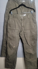 Carhartt Double Knee Regular Loose Fit BN2802-M Work Duck Pants Sz 34x30 Tag 32