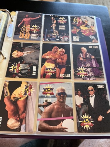 1995 WCW Main Event Cardz Complete Card Set promo coupon ex condition RARE CARDS - Picture 10 of 13