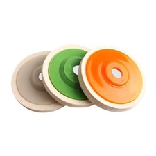 Grindshine Pro Pad, Wool Felt Polishing Wheel Disc, for 100 Angle Grinder