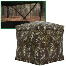 Barronett Blinds Overwatch Portable Hunting Hub Blind, 4-Sided, 4-Person