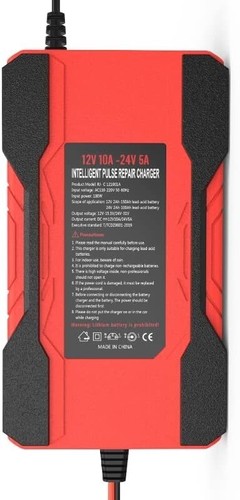Battery Charger 10-Amp, 12V and 24V Smart Car Battery Charger AU Plug,Trickle C - Picture 6 of 7